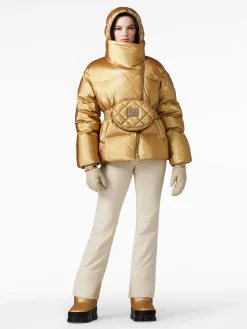 Jackets-Goldbergh ESPACE Jacket gold