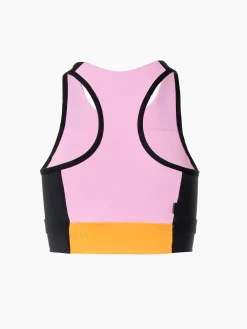 Sportbeha'S & Tops|Matching Sets-Goldbergh FACADE Bra pink/papaya