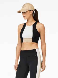 Matching Sets|Sportbeha'S & Tops-Goldbergh FACADE Bra black/white