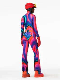 Ski Broeken-Goldbergh FAIRY Ski Pants absinthe rainbow