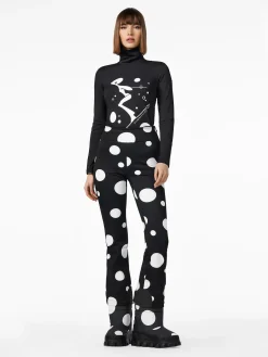 Longsleeves & T-Shirts-Goldbergh FATALE Long Sleeve Tee black