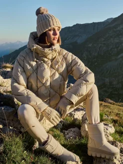 Jackets|Ski Jassen-Goldbergh FIONA Ski Jacket Champagne