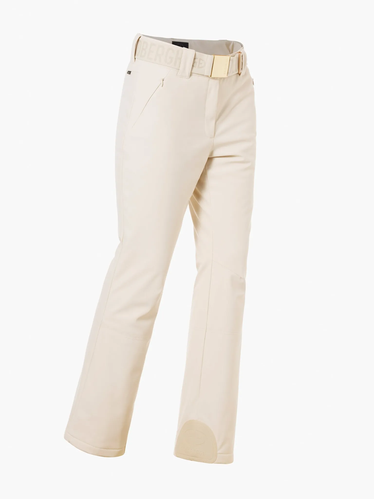 Ski Broeken-Goldbergh FLAIR Ski Pants champagne