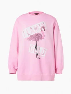 Sweaters & Hoodies-Goldbergh FLAMAZING Sweater miami pink