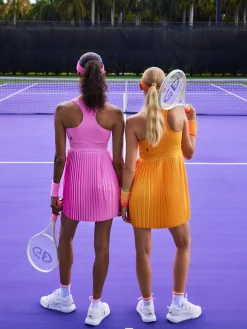 Jurken & Rokjes-Goldbergh FLEX Dress papaya