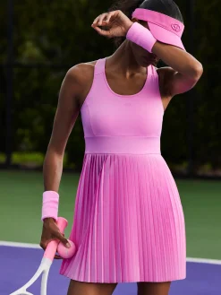 Jurken & Rokjes-Goldbergh FLEX Dress miami pink