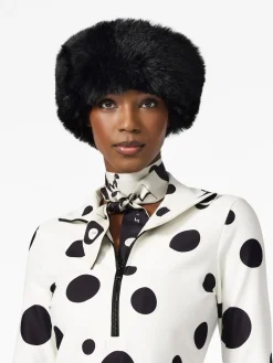 Accessories|Hats & Beanies-Goldbergh FROID Fluffy Headband black