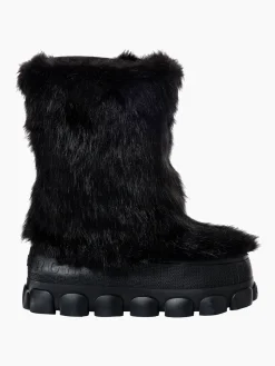 Schoenen-Goldbergh Fun Fur Snowboot Black