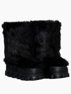 Schoenen-Goldbergh Fun Fur Snowboot Black