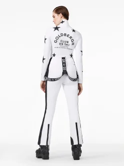 Longsleeves & T-Shirts|Pully'S-Goldbergh GALACTIQUE Ski Pully white