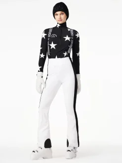 Longsleeves & T-Shirts|Pully'S-Goldbergh GALACTIQUE Ski Pully black/white