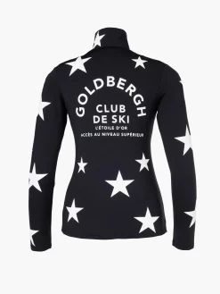 Longsleeves & T-Shirts|Pully'S-Goldbergh GALACTIQUE Ski Pully black/white