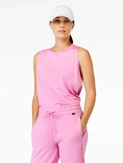 Longsleeves & T-Shirts-Goldbergh GIGI Sleeveless Top miami pink