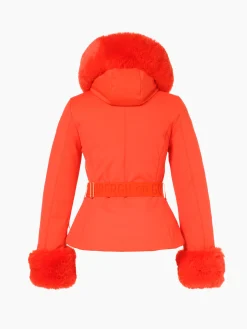 Ski Jassen-Goldbergh GISELLE FAUX BORDER Ski Jacket orange