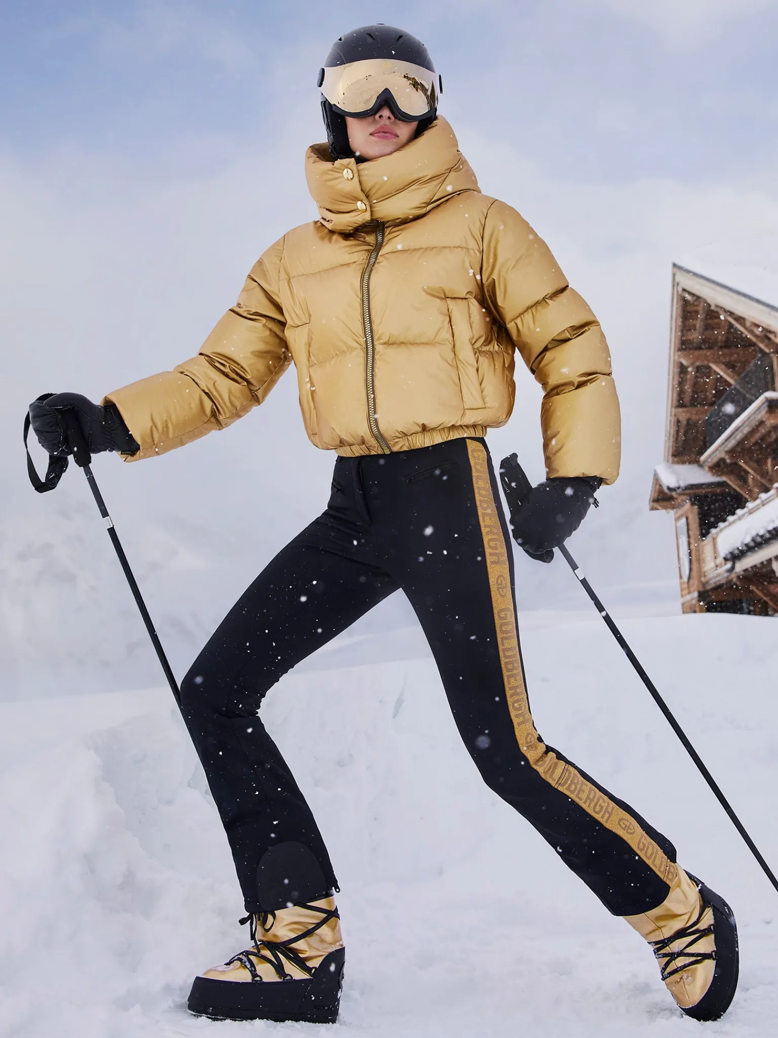 Accessories|Helmen & Brillen-Goldbergh Glam Helmet Visor Black