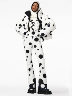 Ski Jassen-Goldbergh GRAND Ski Jacket dot cream