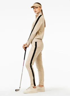 Matching Sets|Sweatpants-Goldbergh GWEN Track Pants white sand