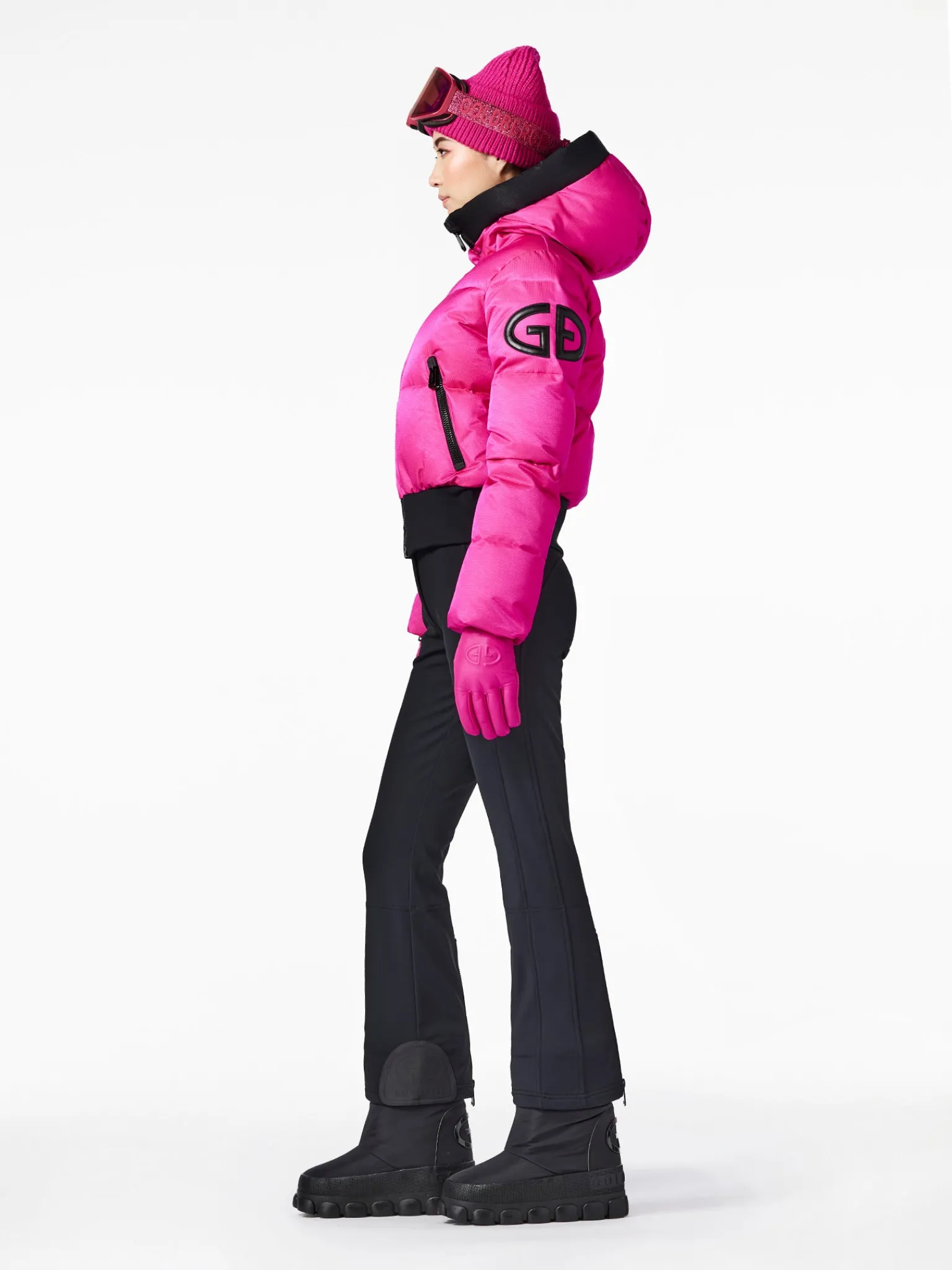 Ski Jassen-Goldbergh HAPPY Ski Jacket passion pink