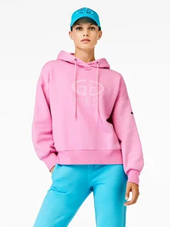 Matching Sets|Sweaters & Hoodies-Goldbergh HARVARD Hoodie miami pink