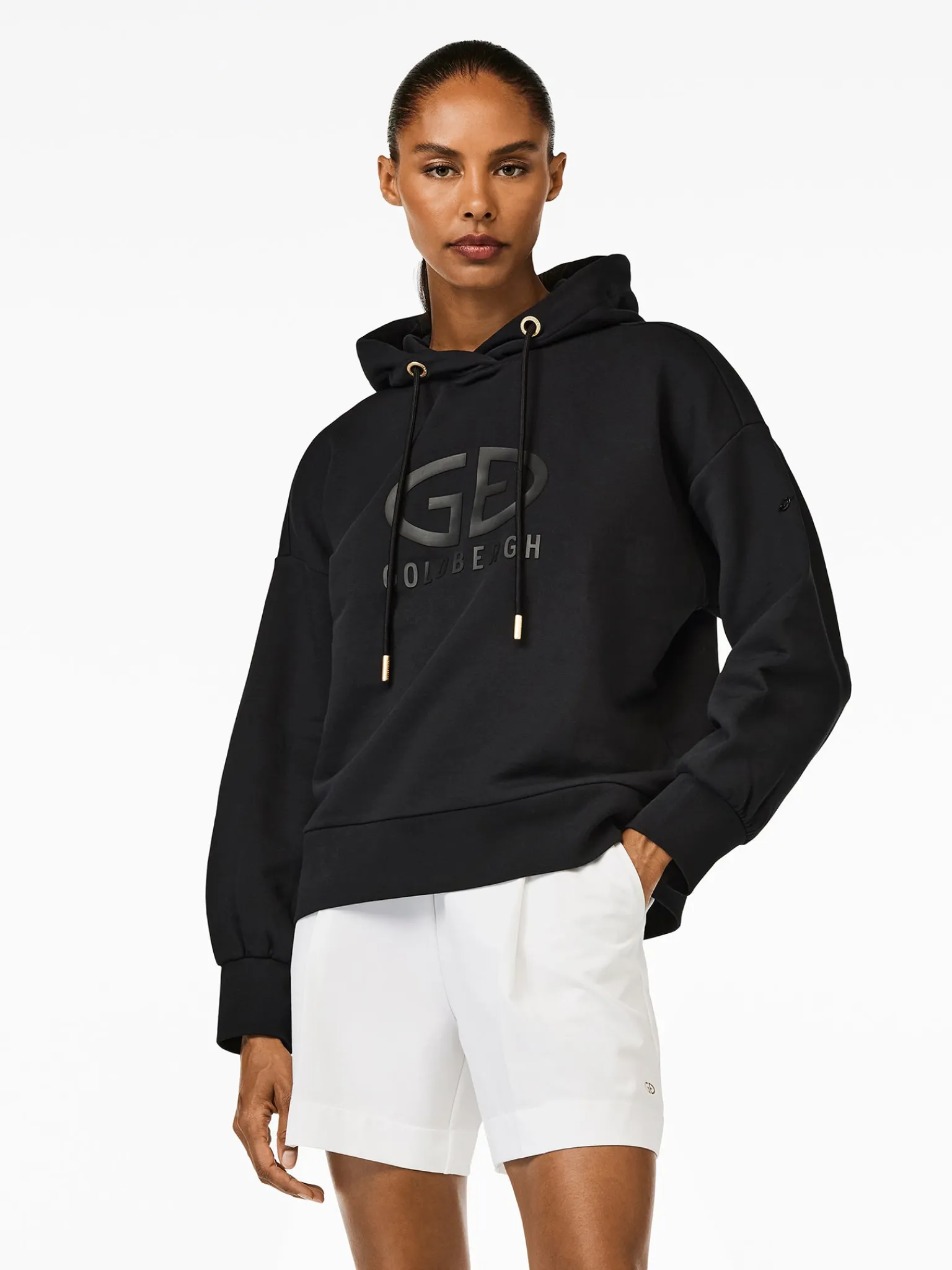 Sweaters & Hoodies|Matching Sets-Goldbergh HARVARD Hoodie black