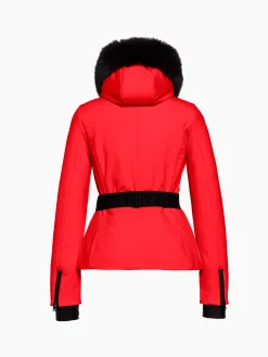 Ski Jassen-Goldbergh Hida Faux Border Ski Jacket Flame