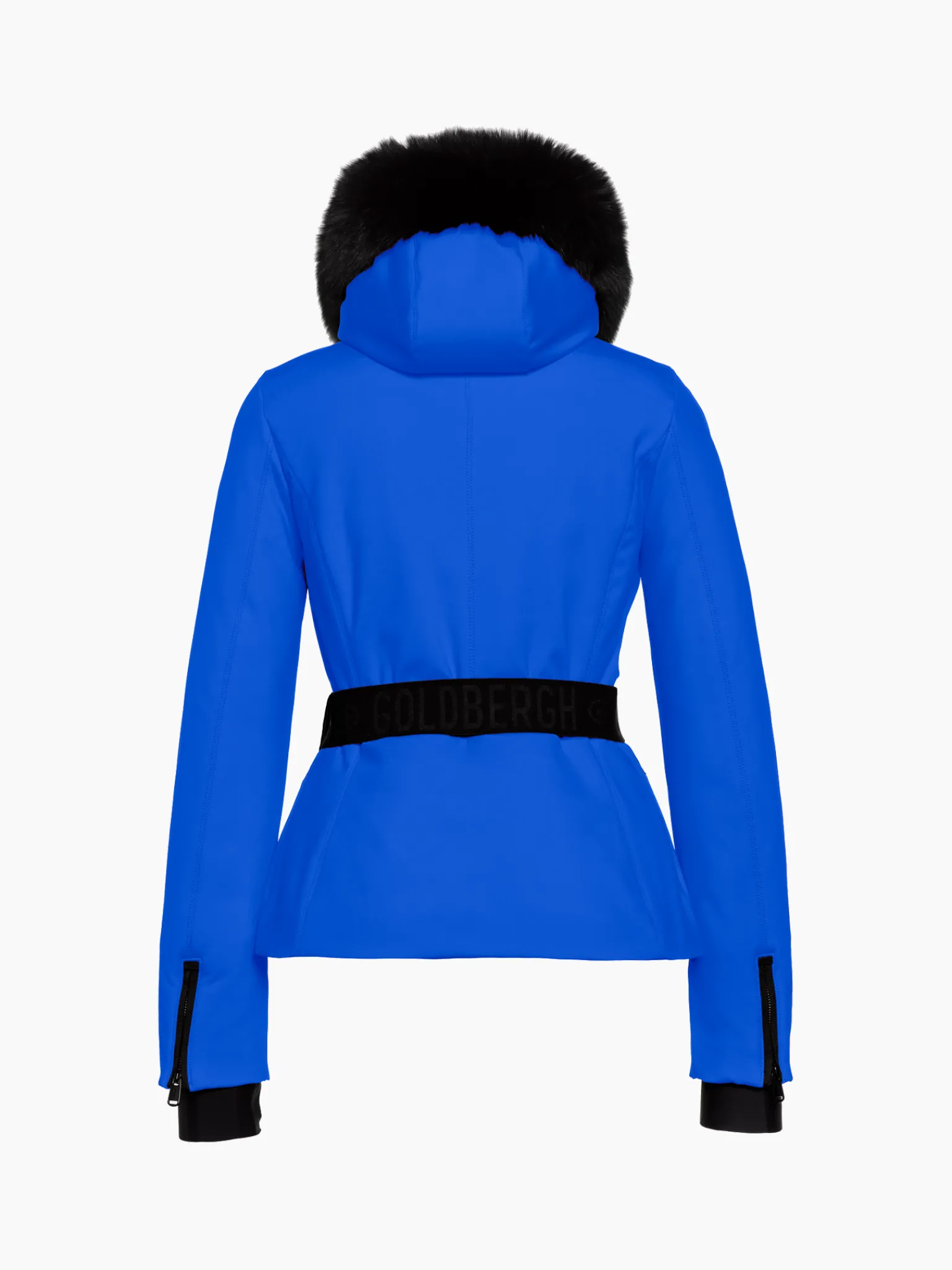 Ski Jassen-Goldbergh Hida Faux Border Ski Jacket Dazzling blue