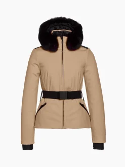 Ski Jassen-Goldbergh Hida Faux Border Ski Jacket Marmottes