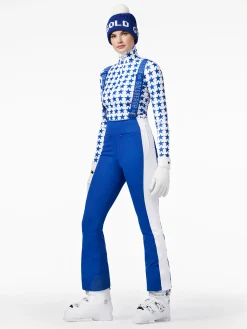 Ski Broeken-Goldbergh HIGH END Ski Pants dazzling blue