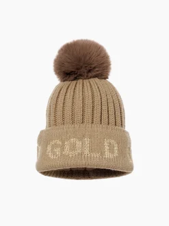Accessories|Hats & Beanies-Goldbergh HODD Beanie marmottes