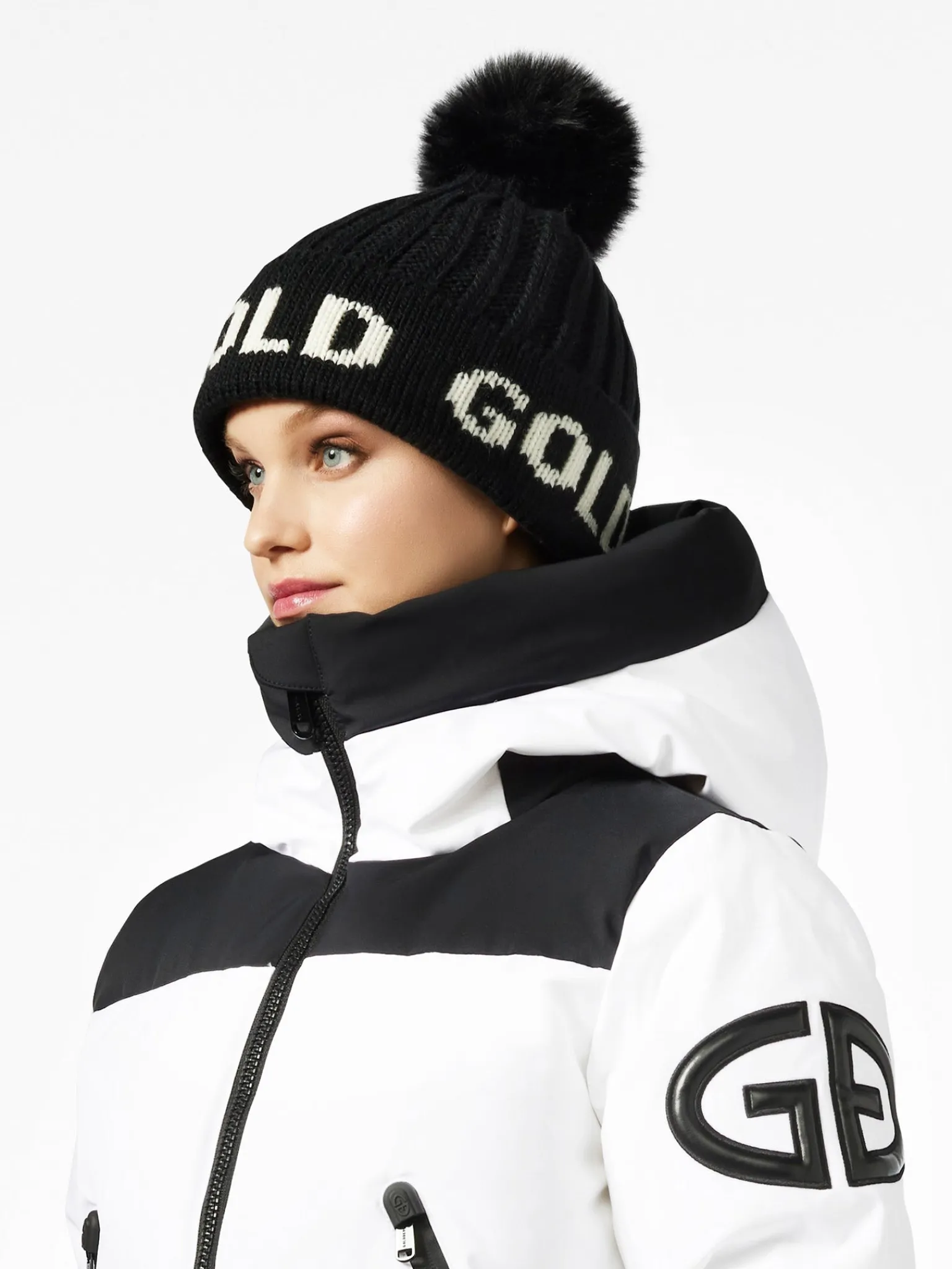 Accessories|Hats & Beanies-Goldbergh HODD Beanie black