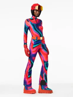 Longsleeves & T-Shirts|Pully'S-Goldbergh ILLUSION Ski Pully absinthe rainbow