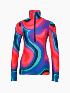 Longsleeves & T-Shirts|Pully'S-Goldbergh ILLUSION Ski Pully absinthe rainbow