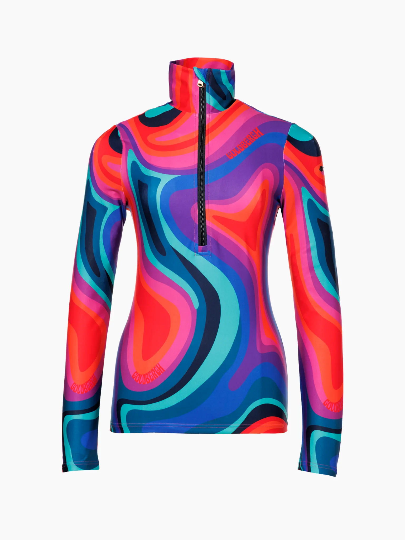 Longsleeves & T-Shirts|Pully'S-Goldbergh ILLUSION Ski Pully absinthe rainbow