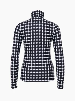 Longsleeves & T-Shirts|Pully'S-Goldbergh IMPRESS Ski Pully black retro dot