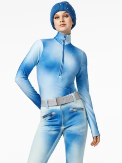 Longsleeves & T-Shirts|Pully'S-Goldbergh JEAN Ski Pully denim print