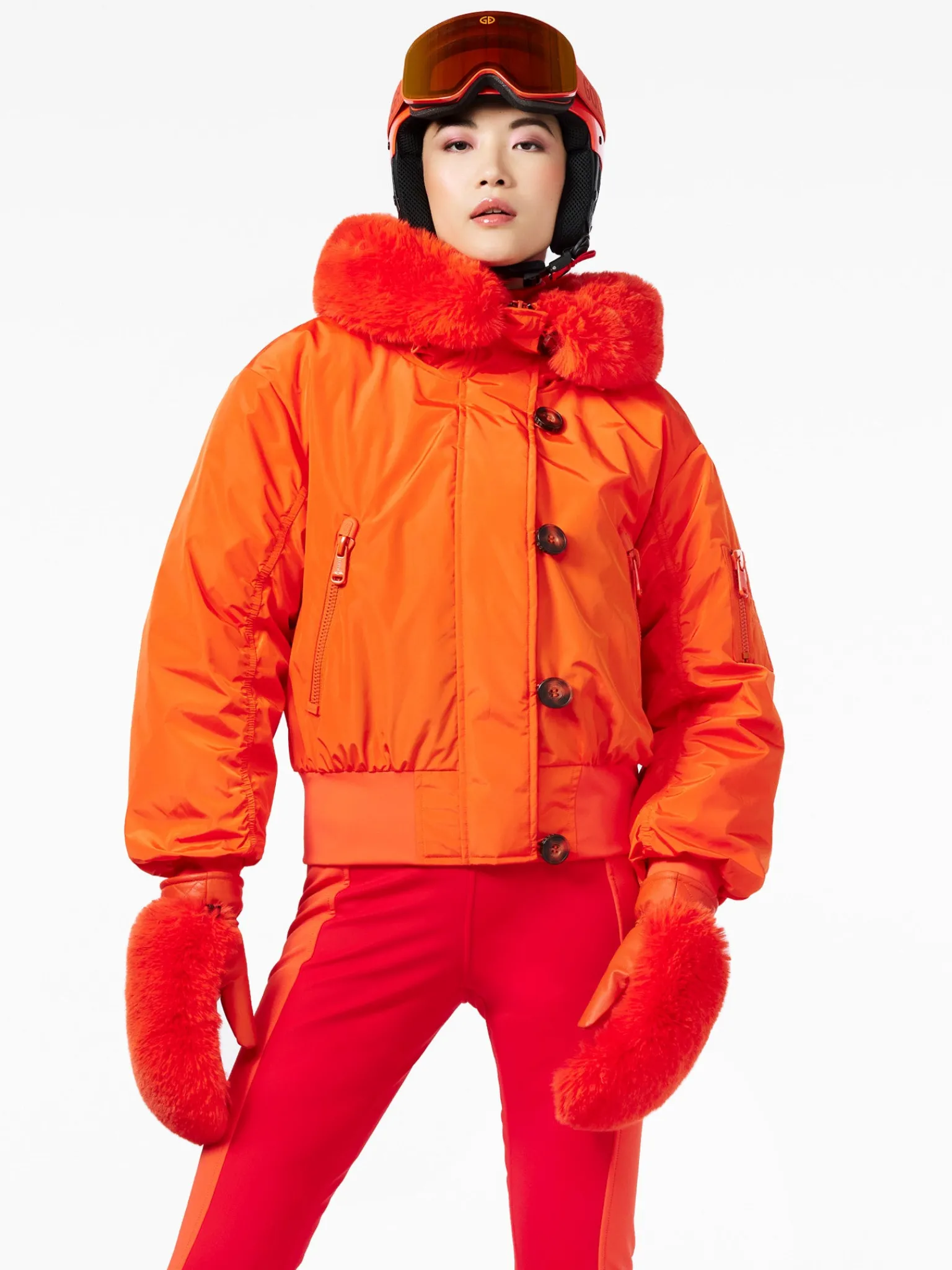 Ski Jassen-Goldbergh JEANNE Ski Jacket orange
