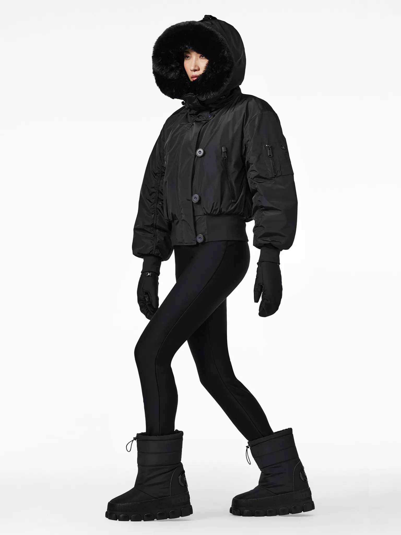 Ski Jassen-Goldbergh JEANNE Ski Jacket black
