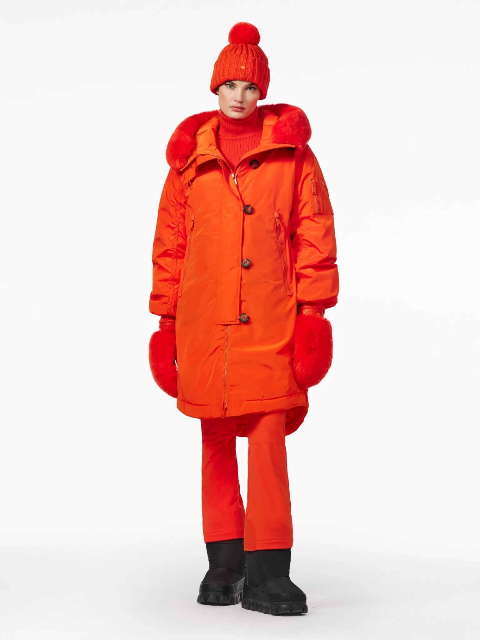 Jackets-Goldbergh JULIA Jacket orange