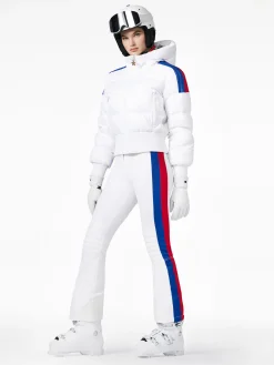 Ski Jassen-Goldbergh LA FACE Ski Jacket white