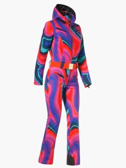 Ski Pakken-Goldbergh LA FÊTE Ski Suit absinthe rainbow