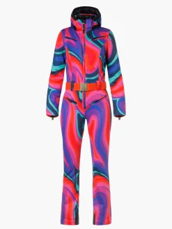 Ski Pakken-Goldbergh LA FÊTE Ski Suit absinthe rainbow