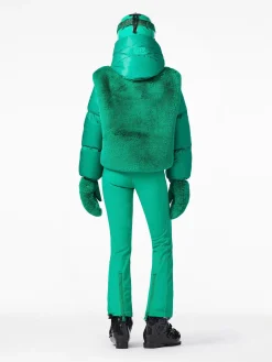 Ski Jassen-Goldbergh LA REINE Ski Jacket ice green