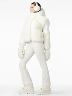 Ski Jassen-Goldbergh LA REINE Ski Jacket cream