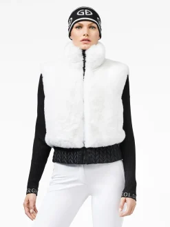 Ski Jassen-Goldbergh LINA Ski Bodywarmer cream