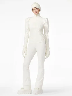 Longsleeves & T-Shirts|Pully'S-Goldbergh LOUISE Ski Pully cream