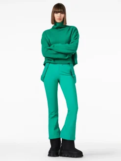 Chalet Wear|Sweaters & Hoodies-Goldbergh LOURDES Gebreide Trui Met Lange Mouwen ice green