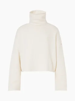 Chalet Wear|Sweaters & Hoodies-Goldbergh LOURDES Long Sleeve Knit Sweater champagne