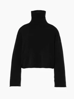 Chalet Wear|Sweaters & Hoodies-Goldbergh LOURDES Long Sleeve Knit Sweater black