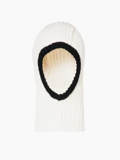 Accessories|Hats & Beanies-Goldbergh MARGOT Balaclava cream/black