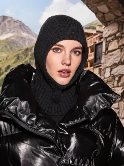 Accessories|Hats & Beanies-Goldbergh MARGOT Balaclava black